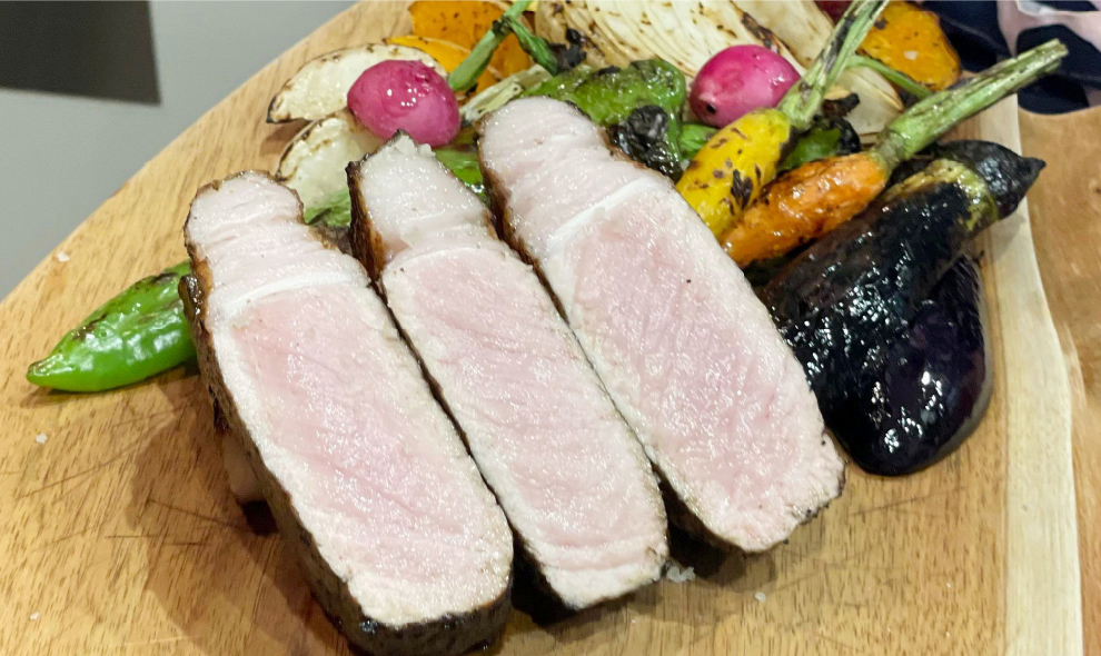 豚ロース炭火焼き