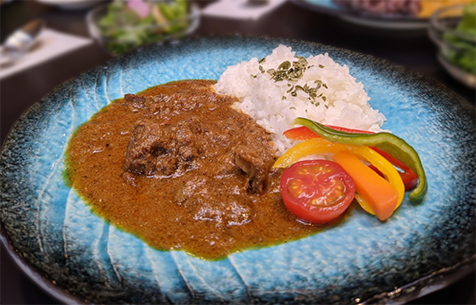 近江牛の牛すじカレー