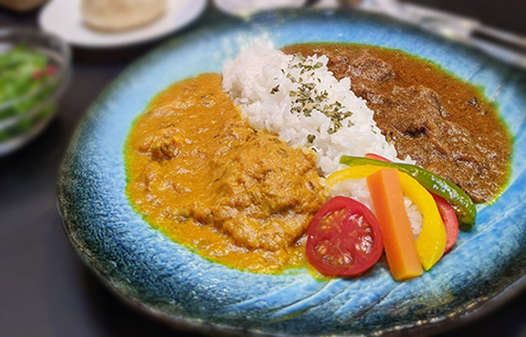 カレー 2種あいがけ